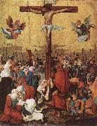 ALTDORFER, Albrecht Christ on the Cross f oil painting on canvas